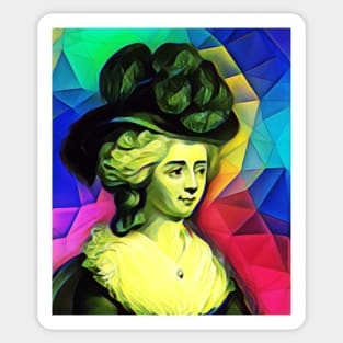 Frances Burney Portrait | Frances Burney Artwork 5 Sticker